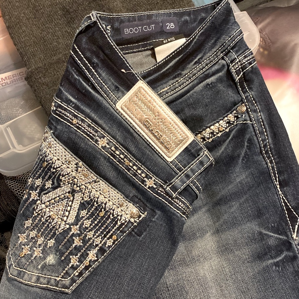 Grace in LA Bootcut jeans.